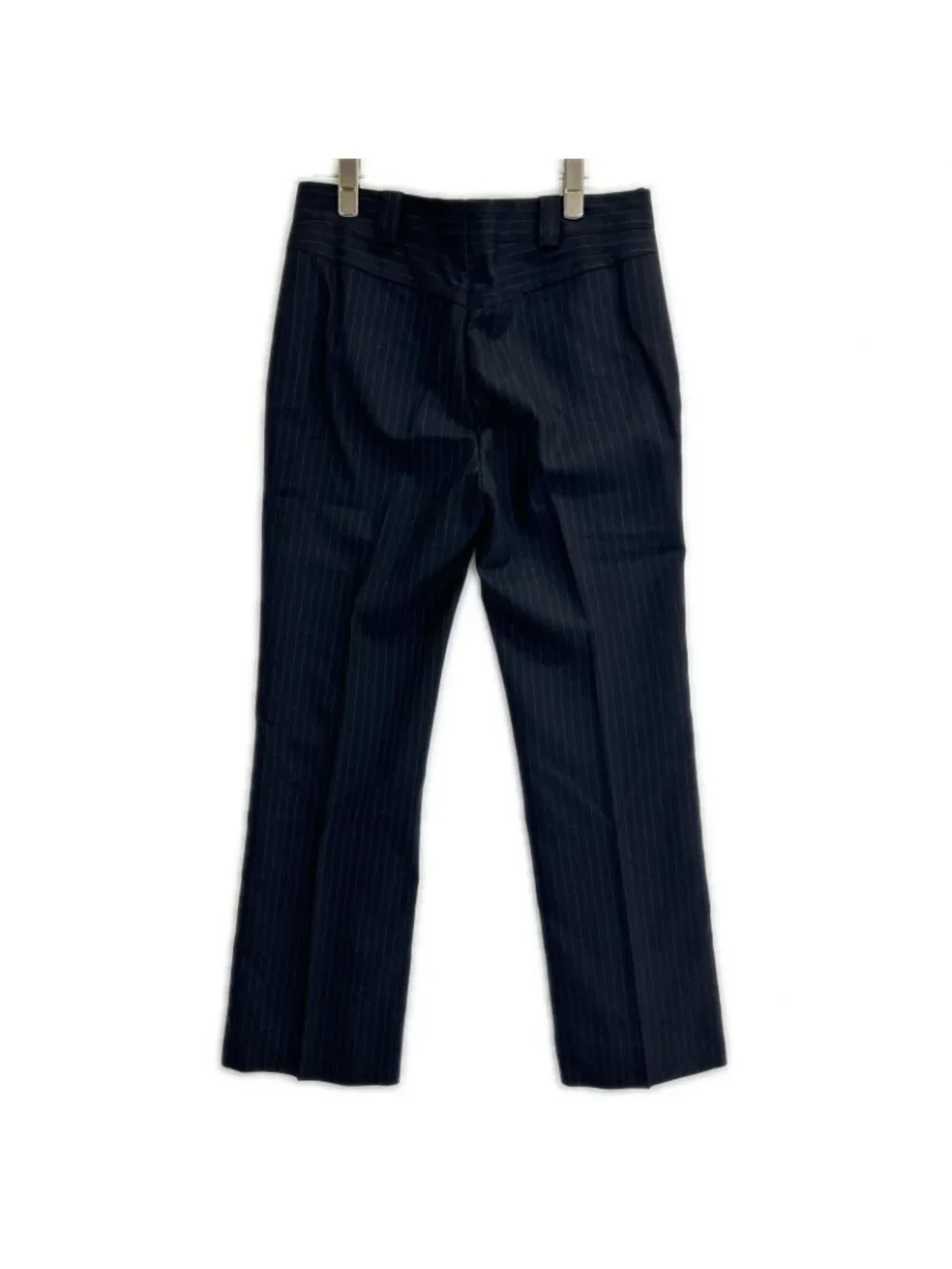 Gucci Black Pinstripe Pants 38